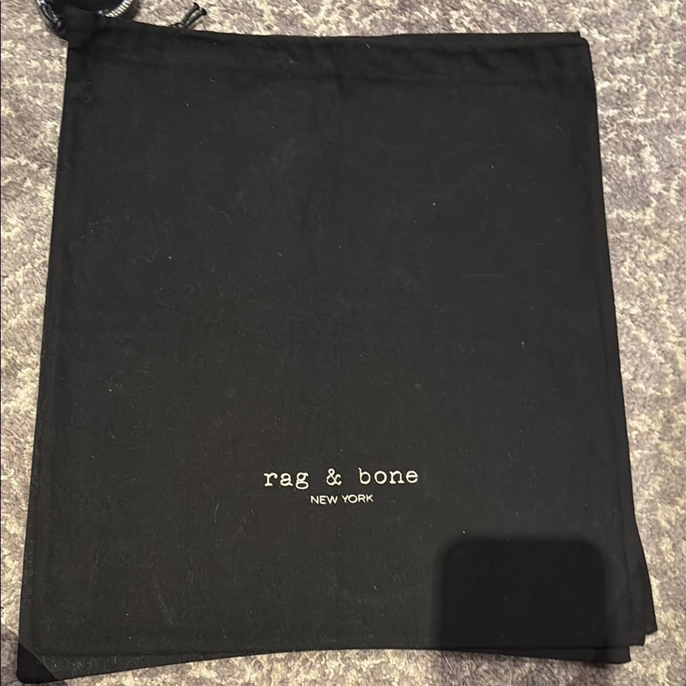 Rag & Bone Black shoe dust bag